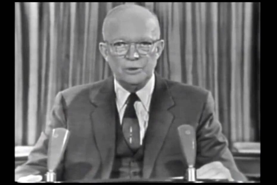 President Eisenhower warns of federalizing research